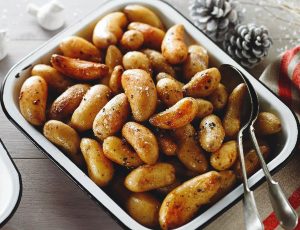 Geröstete Ahorn-Kartoffeln