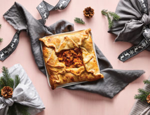 Mit Ahorn aromatisierte Puten-Pie