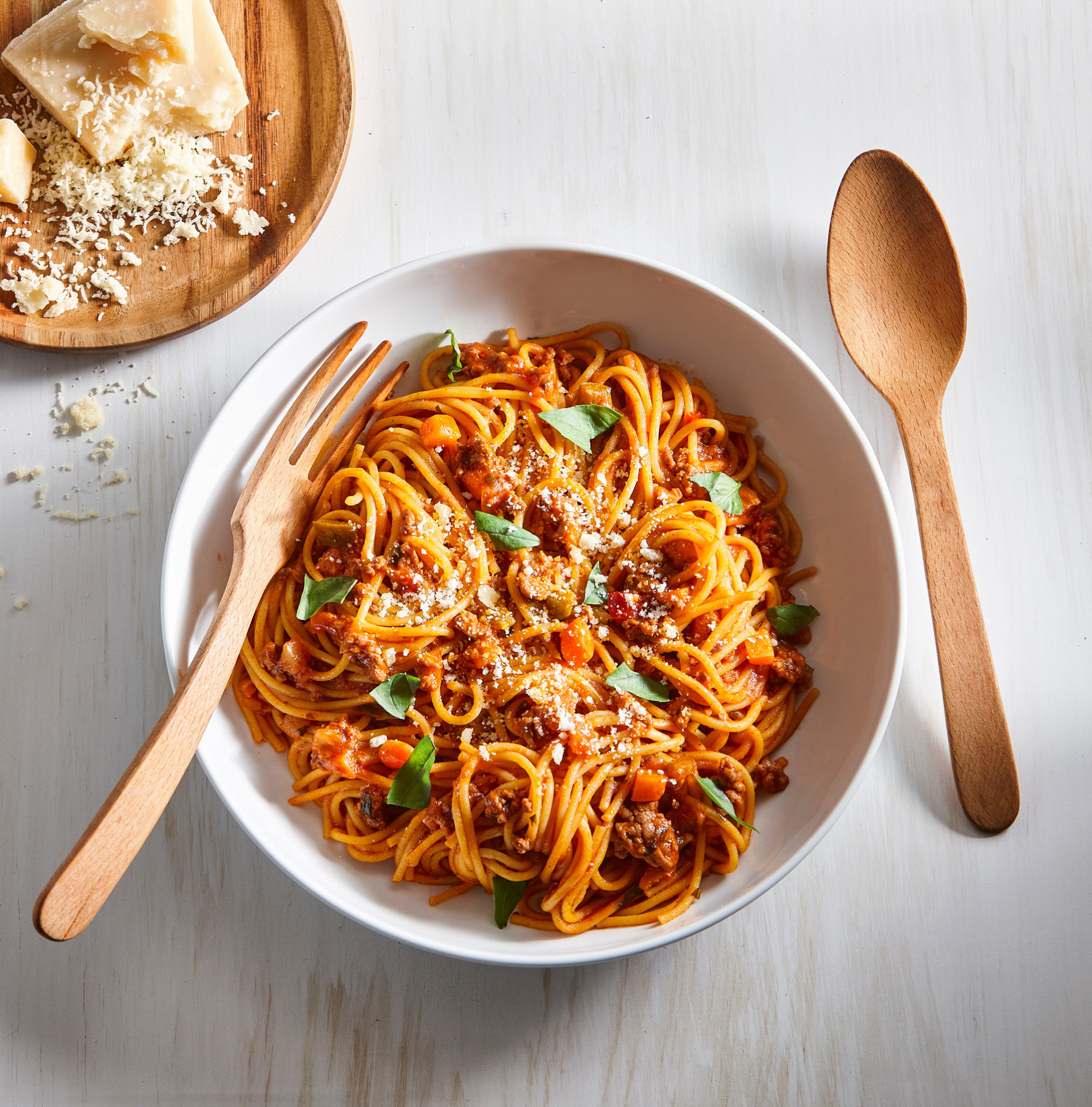 One-Pot-Spaghetti mit Ahorn-Hacksauce | Ahornsirup aus Kanada