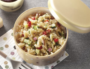 Quinoasalat mit Ahorndressing