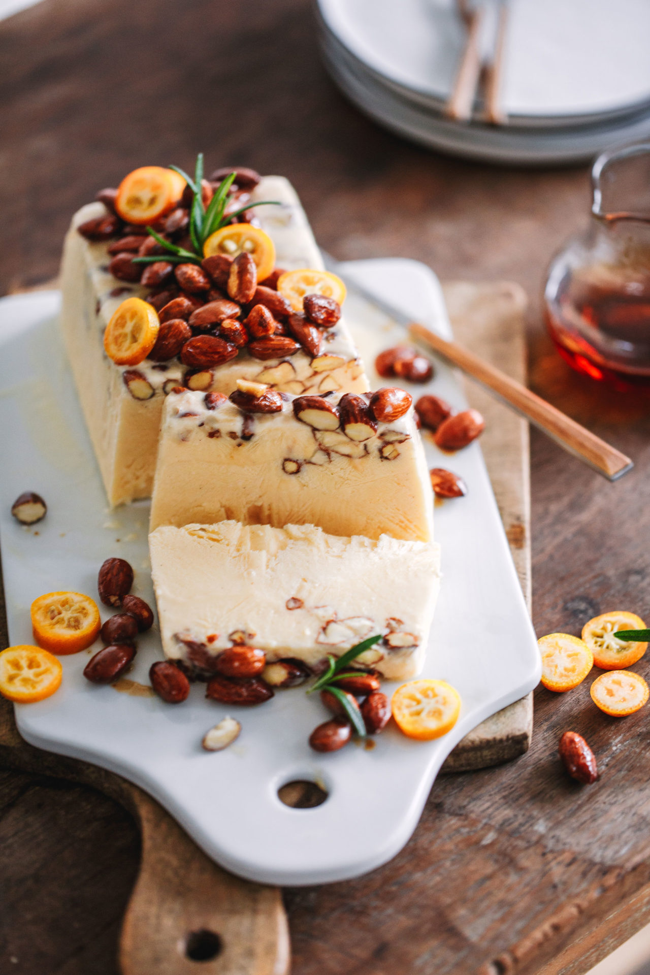 Gebrannte Mandel Parfait mit Ahornsirup | Ahornsirup aus Kanada