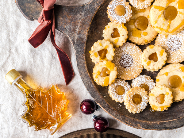 Linzer Ahornplätzchen