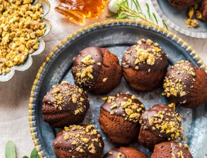 Schokoladen-Ahorn-Madeleines