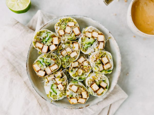 Vegane Sommerrollen mit Ahorn-Tofu-Füllung_1