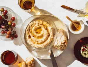 Ahorn-Bohnencreme mit Cashewnüssen