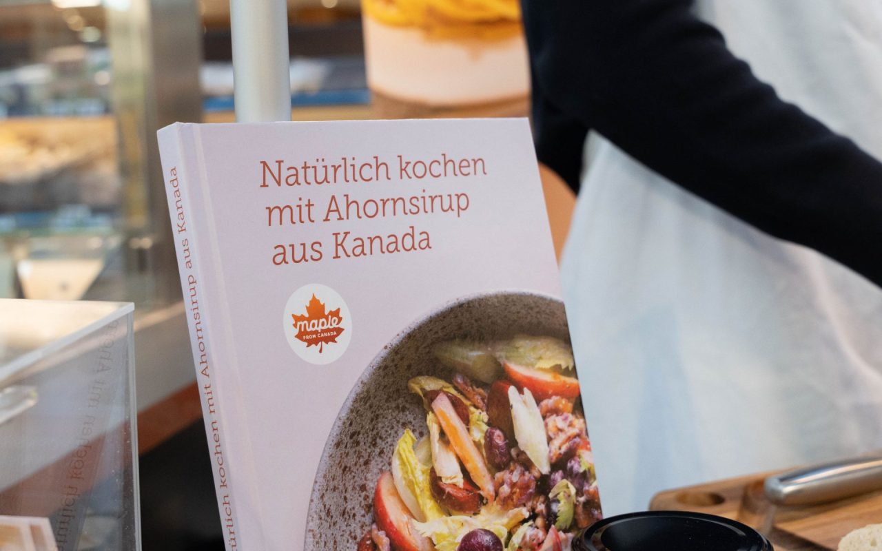 Kochbuch "Natürlich kochen mit Ahornsirup aus Kanada"